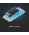 5000mAh ultra-dunne MagSafe powerbank, 20W - Aluminium, paars, draadloos snelladen