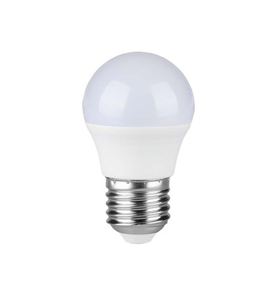E27 4,5W LED kogellamp - G45, Samsung LED chip