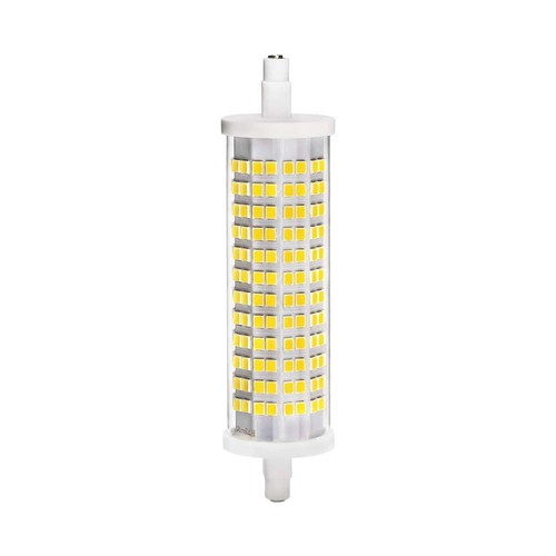R7S 118mm / 18W LED lamp - 360 graden, keramisch, vervangt 150W