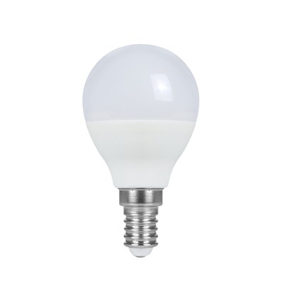 E14 6,5W LED kogellamp - P45, Samsung LED chip, 600lm