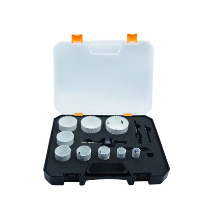 Set van 15 stuks gatenzagen - Ø19-64mm, Bi-metaal gatenzaag