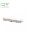 12x 150cm CONNECT LED armatuur Waterdicht 50W - 230V, 6000lm, IP65, IK08, 4000K