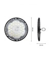 105W LED high bay, 105lm/W - 70° stralingshoek, IP65, IK06