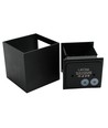 6 st. 6W CUBIC PRO wandlamp - IP65, zwart, doorlusbaar, verstelbaar, vierkant, op/neer, binnen/buiten, incl. lichtbron