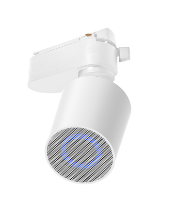 Bluetooth speaker voor 1-fase spanningsrail - Wit, 10W, 1F2W