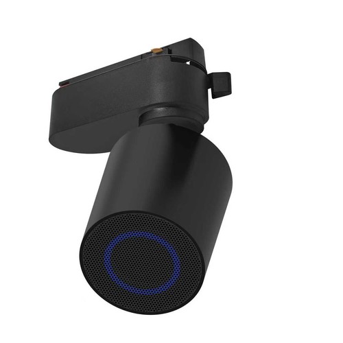 Bluetooth speaker voor 1-fase spanningsrail - Zwart, 10W, 1F2W