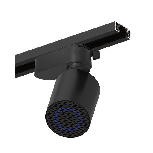 Bluetooth-luidspreker voor 1-fase rails - Zwart, 10W, 1F3W