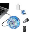Hover Orb vliegende bal met RGB-licht - Ø9,5 cm, blauw, perfect voor kinderen en kinderlijke zielen