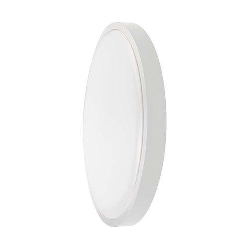 36W LED plafondlamp - IP44, Ø35cm, hoogte: 6,1cm, witte rand
