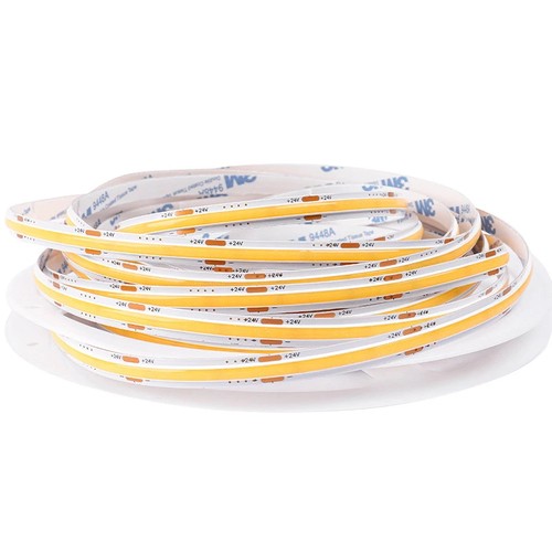 10m LongRun Dot-free COB-LED strip - Zonder spanningsverlies, 10,5W/m, IP20, 312 LED's per meter, 24V, COB LED, RA95