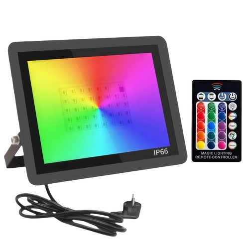 50W RGB breedstraler - Werklamp, IP66