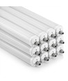12x V-Tac waterdichte 36W complete LED armatuur - 120 cm, 120lm/W, doorverbonden, IP65, 230V