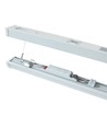 150cm 60W compleet LED-armatuur, doorvoerbedraad - IP20