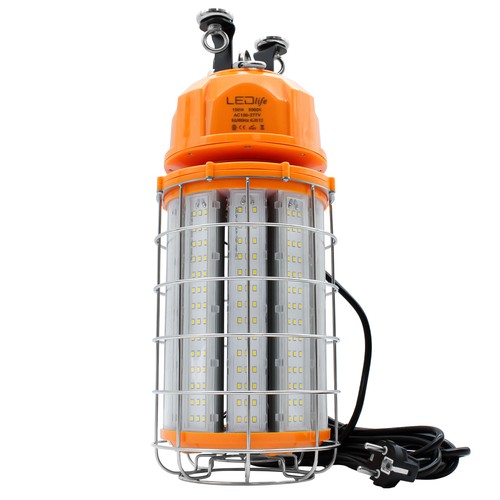 150W LED Werklamp met magneet en 5m kabel - 5000K, schuko stekker, magneetbevestiging