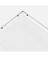 60x60 LED-paneel, 28W - 5000K, backlit, witte rand