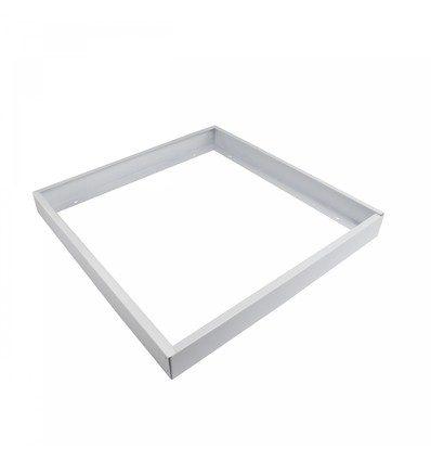 600x600 Algine frame - voor gemonteerd armatuur, opbouwmontage, vast, wit