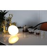 Oplaadbare RGB+CCT halve bol tafel/nachtlamp - Wit, Tuya Smart/Smart life, IP20 binnen
