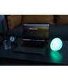 Oplaadbare RGB+CCT halve bol tafel/nachtlamp - Wit, Tuya Smart/Smart life, IP20 binnen