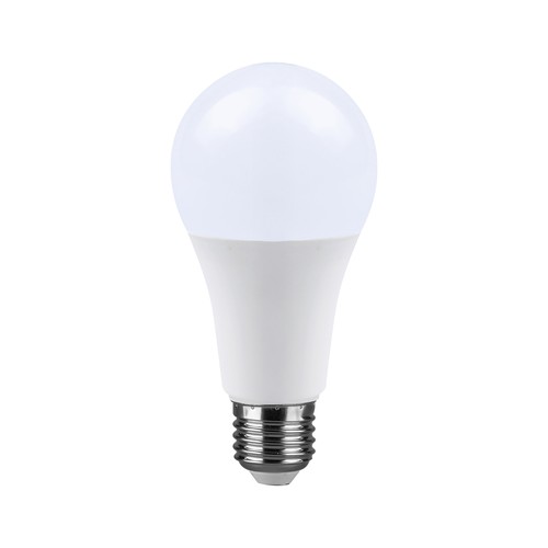 A65 VT-2015 LED 15W E27 - kunststof lamp, Cree-chip, 6500K, 200°, 6 jaar garantie