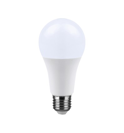 A65 VT-2015 LED 15W E27 - kunststof lamp, Cree-chip, 6500K, 200°, 6 jaar garantie
