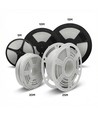 5m 230V RA93 waterdicht HiCri slim COB strip - Binnen/Buiten, IP67, 296 LED, 10W/m, plakstrip