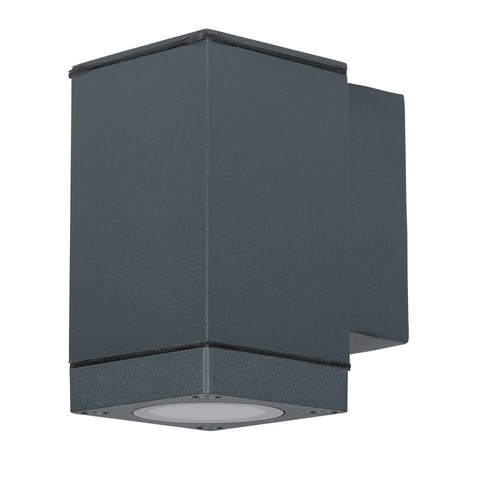 Vt-841 wandlamp GU10 - donkergrijs (naar beneden)