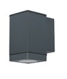 Vt-841 wandlamp GU10 - donkergrijs (naar beneden)
