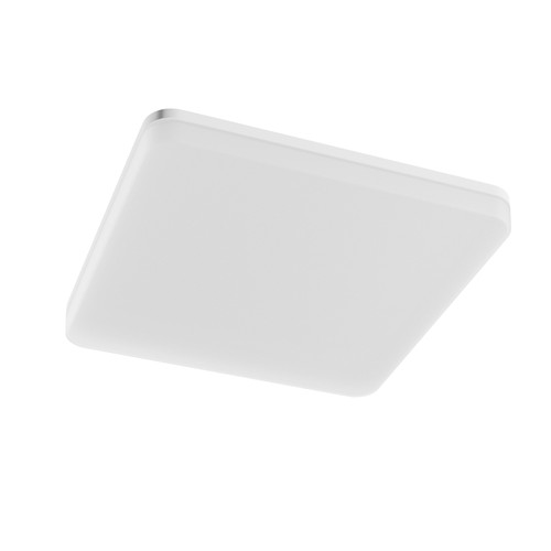 40W Plafondlamp, Instelbaar Watt & CCT - 3 lichtkleuren, IP44, 33 x 33cm Vierkant