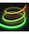 5m RGBIC Neon LED-strip - 15 cm kabel, 10W/m, 576 LED's per meter, 24V, IP67