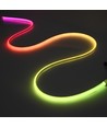5m RGBIC Neon LED-strip - 15 cm kabel, 10W/m, 576 LED's per meter, 24V, IP67
