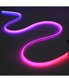 5m RGBIC Neon LED-strip - 15 cm kabel, 10W/m, 576 LED's per meter, 24V, IP67