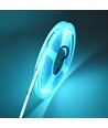 10m 9W/m Turquoise COB-LED strip - 24V DC, IP20, 320 LED/m