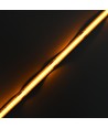10m 9W/m Goudgeel COB-LED-strip - 24V DC, IP20, 320 LED/m
