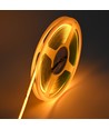 10m 9W/m Goudgeel COB-LED-strip - 24V DC, IP20, 320 LED/m