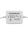 230V draadloze dimmer met afstandsbediening - Incl. eindkap, voor 230V (Slim COB), geheugenfunctie, max. 50 m