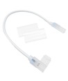 30 cm koppelstuk voor 230V LED strip (Slim COB) - Perfect voor hoeken, 230V