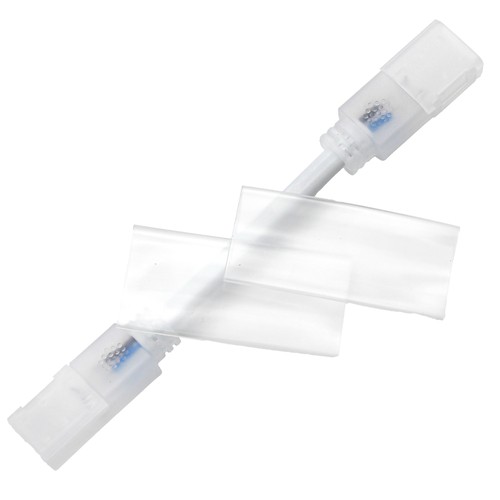 10 cm koppelstuk voor 230V LED strip (Slim COB) - Perfect voor hoeken, 230V