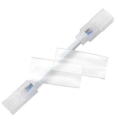 10 cm koppelstuk voor 230V LED strip (Slim COB) - Perfect voor hoeken, 230V