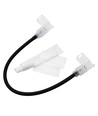 30 cm waterdicht koppelstuk voor 230V LED-strip (Slim COB) - Perfect voor hoeken, palen enz., 230V