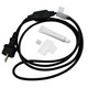 2m Waterdichte stekker voor 230V LED strip (Slim COB) - Incl. eindkap, 230V