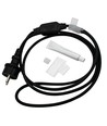 2m Waterdichte stekker voor 230V LED strip (Slim COB) - Incl. eindkap, 230V