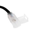 Waterdichte connector voor 230V LED-strip (Slim COB) - 2 meter, incl. eindkap, 230V