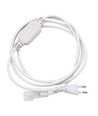 2m Stekker voor 230V LED strip (Slim COB) - Incl. eindkap, 230V