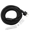 10m Waterdichte stekker voor 230V LED strip (Slim COB) - Incl. eindkap, 230V