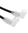 6 m waterdicht koppelstuk voor 230V LED strip (Slim COB) - Incl. eindkap, 230V