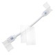 15 cm koppelstuk voor 230V LED strip (Slim COB) - Perfect voor hoeken, 230V