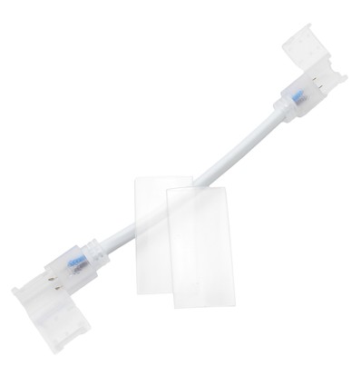 15 cm koppelstuk voor 230V LED strip (Slim COB) - Perfect voor hoeken, 230V