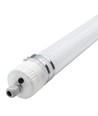 120cm 40W Dura66 LED-armatuur, doorvoerbedraad - IP66, 137lm/W, IK10