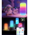 RGBIC+CCT LED tafel/nachtlamp - Wit, touchbediening, IP20 binnenshuis