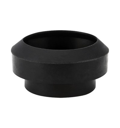 Rubber ring voor E27 fitting - Waterbestendig, zwart, groot model